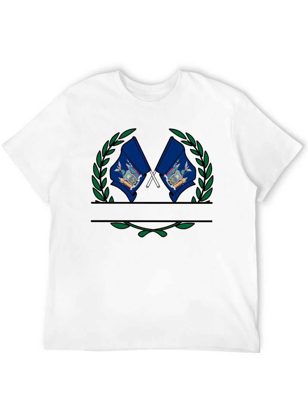 Pennsylvania Flag Laurel Wreath T-Shirt