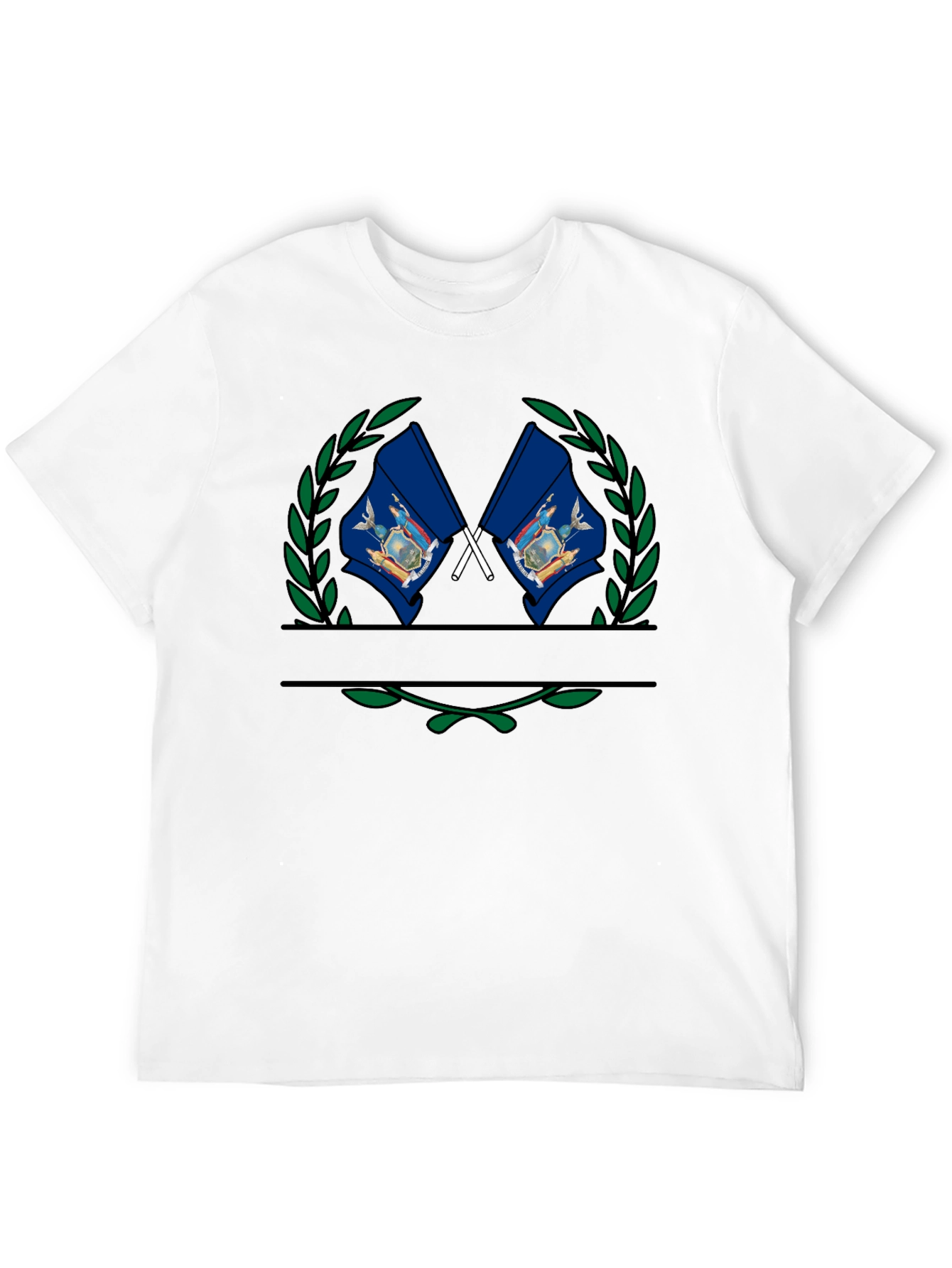 Pennsylvania Flag Laurel Wreath T-Shirt