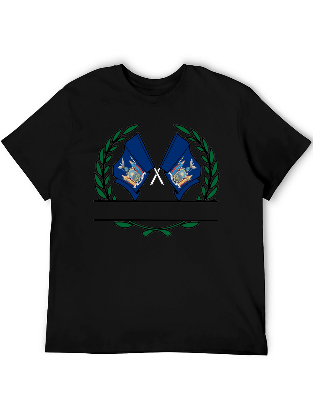 Pennsylvania Flag Laurel Wreath T-Shirt