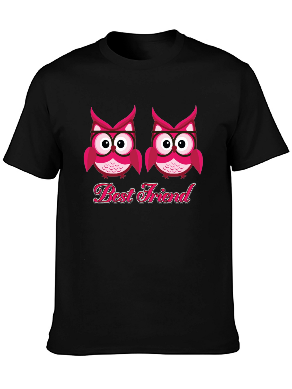 Best Friend Owl Tee - Cute Matching Shirt