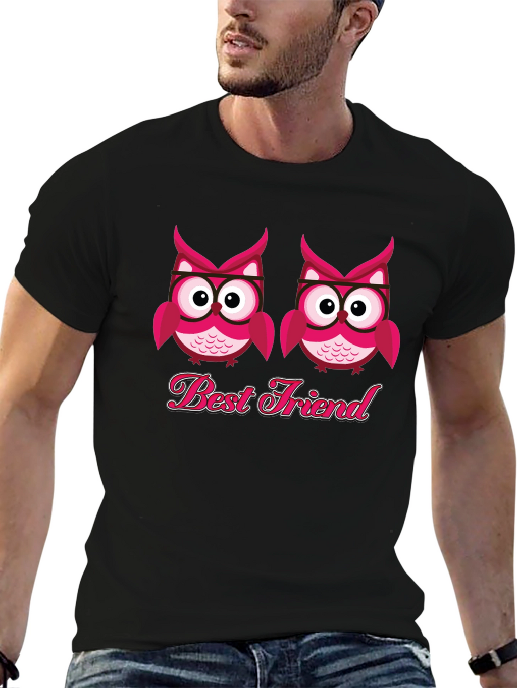 Best Friend Owl Tee - Cute Matching Shirt