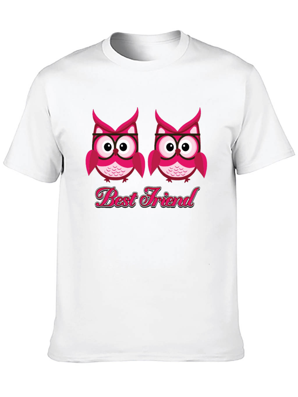 Best Friend Owl Tee - Cute Matching Shirt