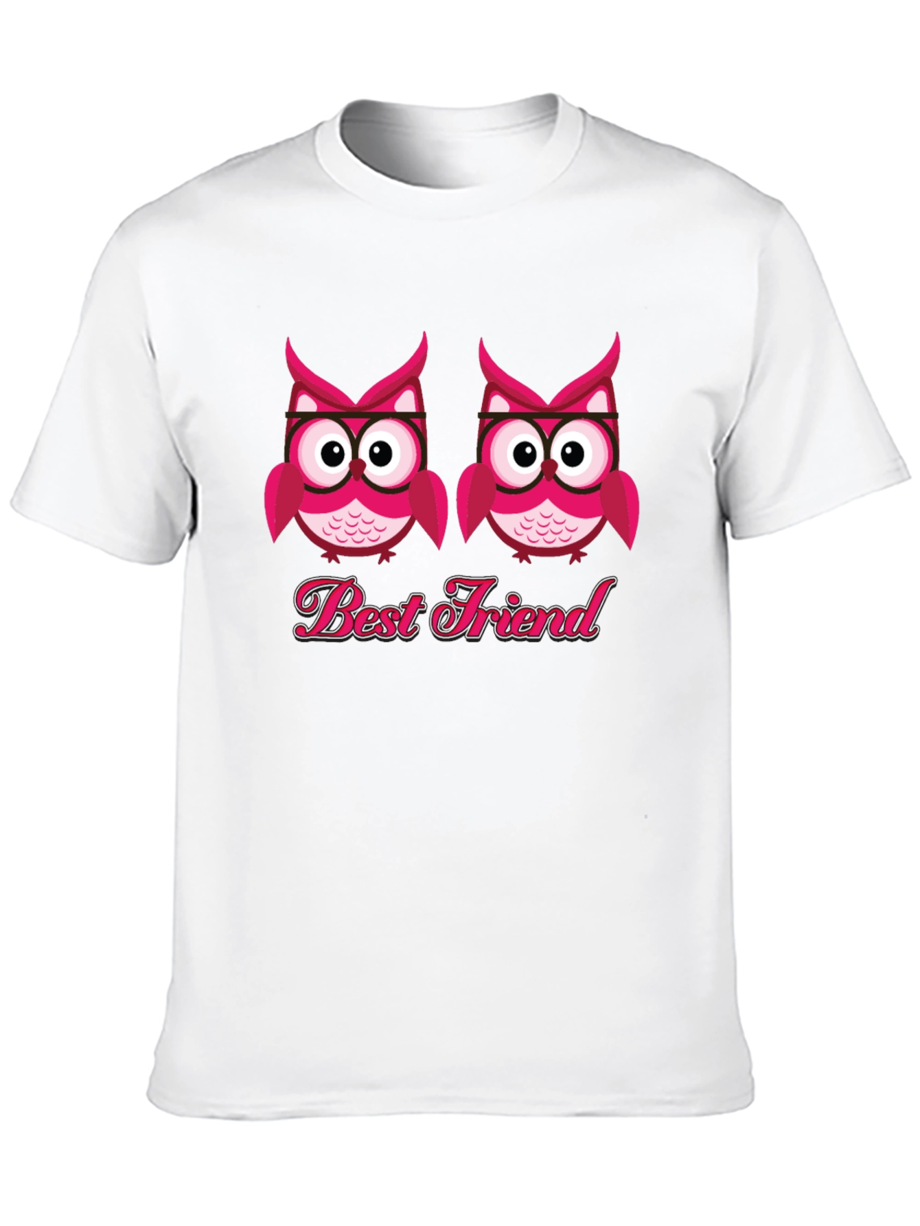 Best Friend Owl Tee - Cute Matching Shirt