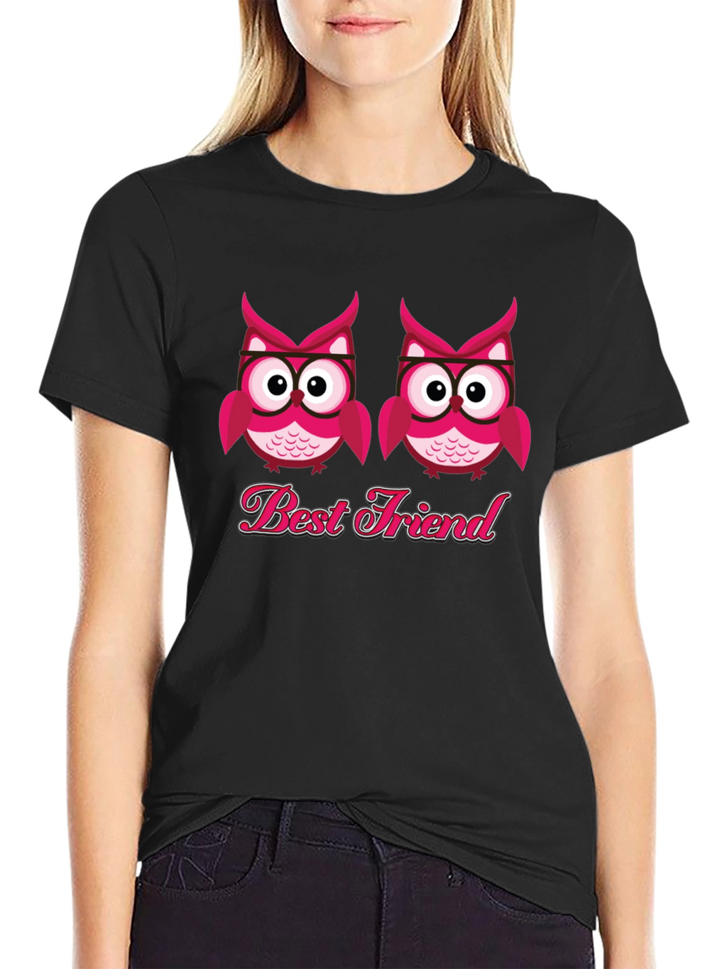 Best Friend Owl Tee - Cute Matching Shirt