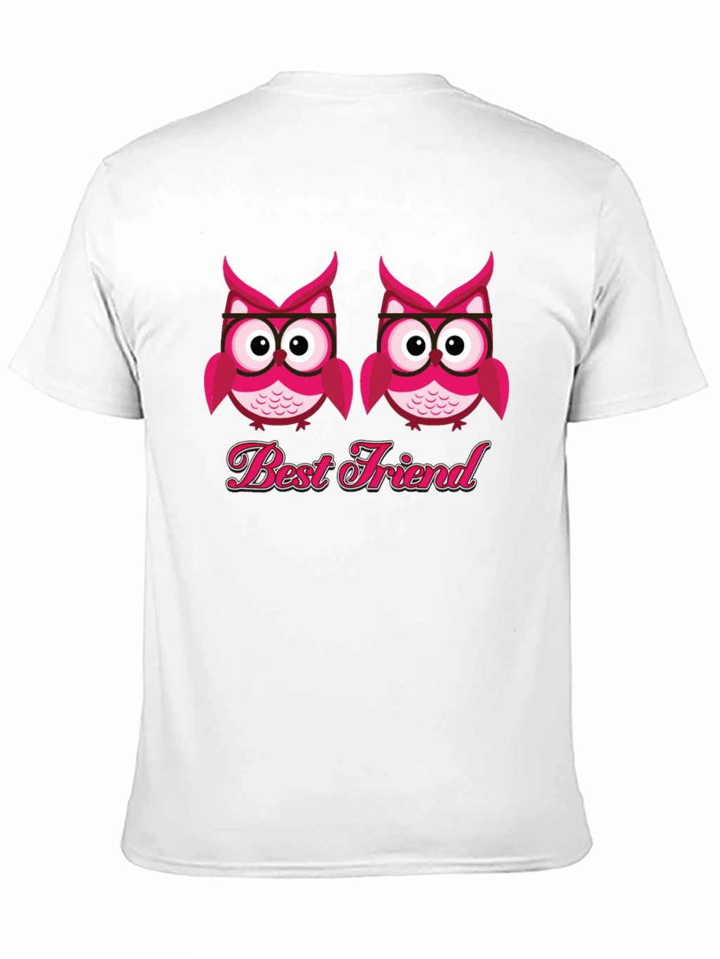 Best Friend Owl Tee - Cute Matching Shirt