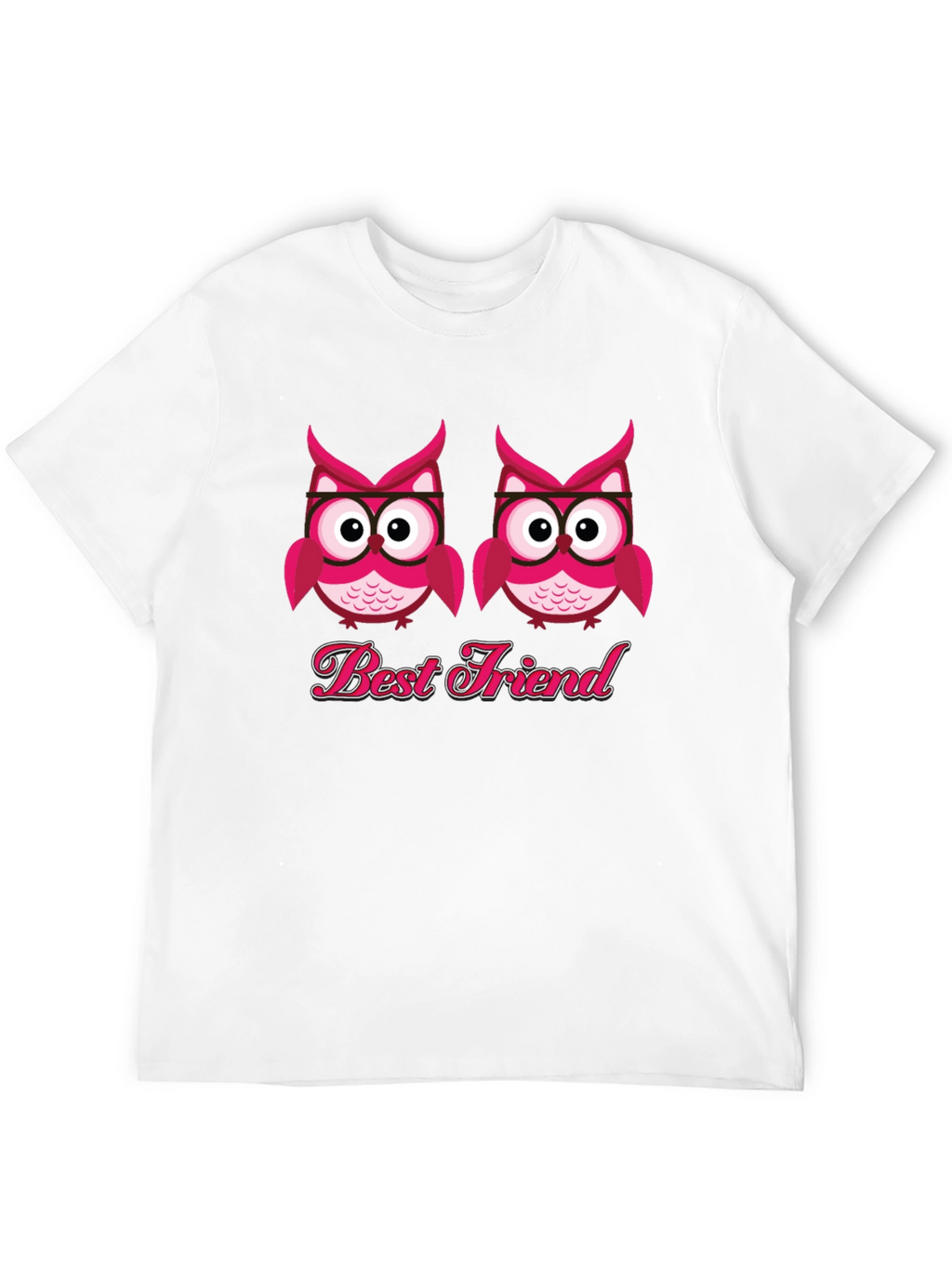 Best Friend Owl Tee - Cute Matching Shirt