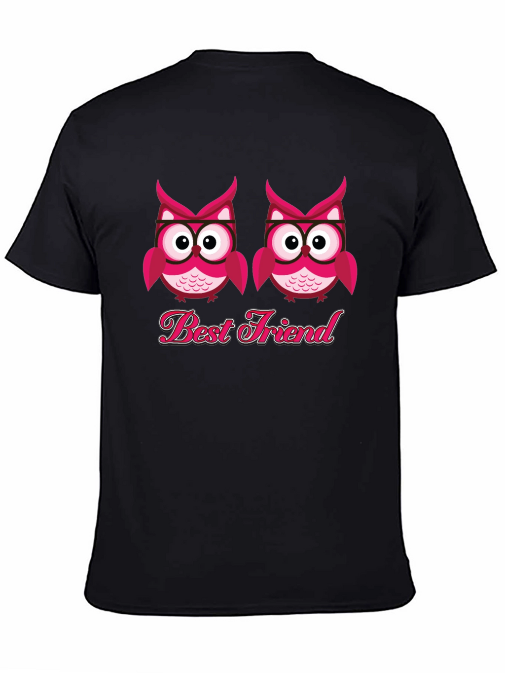 Best Friend Owl Tee - Cute Matching Shirt