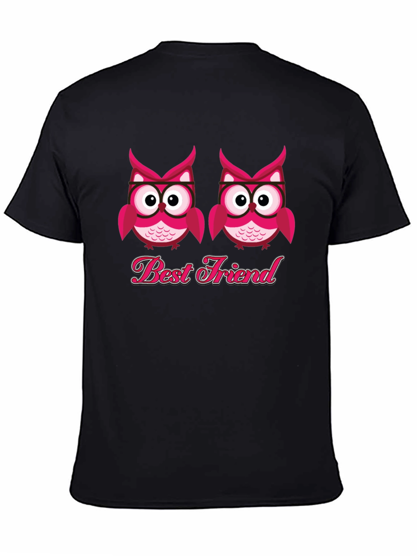 Best Friend Owl Tee - Cute Matching Shirt