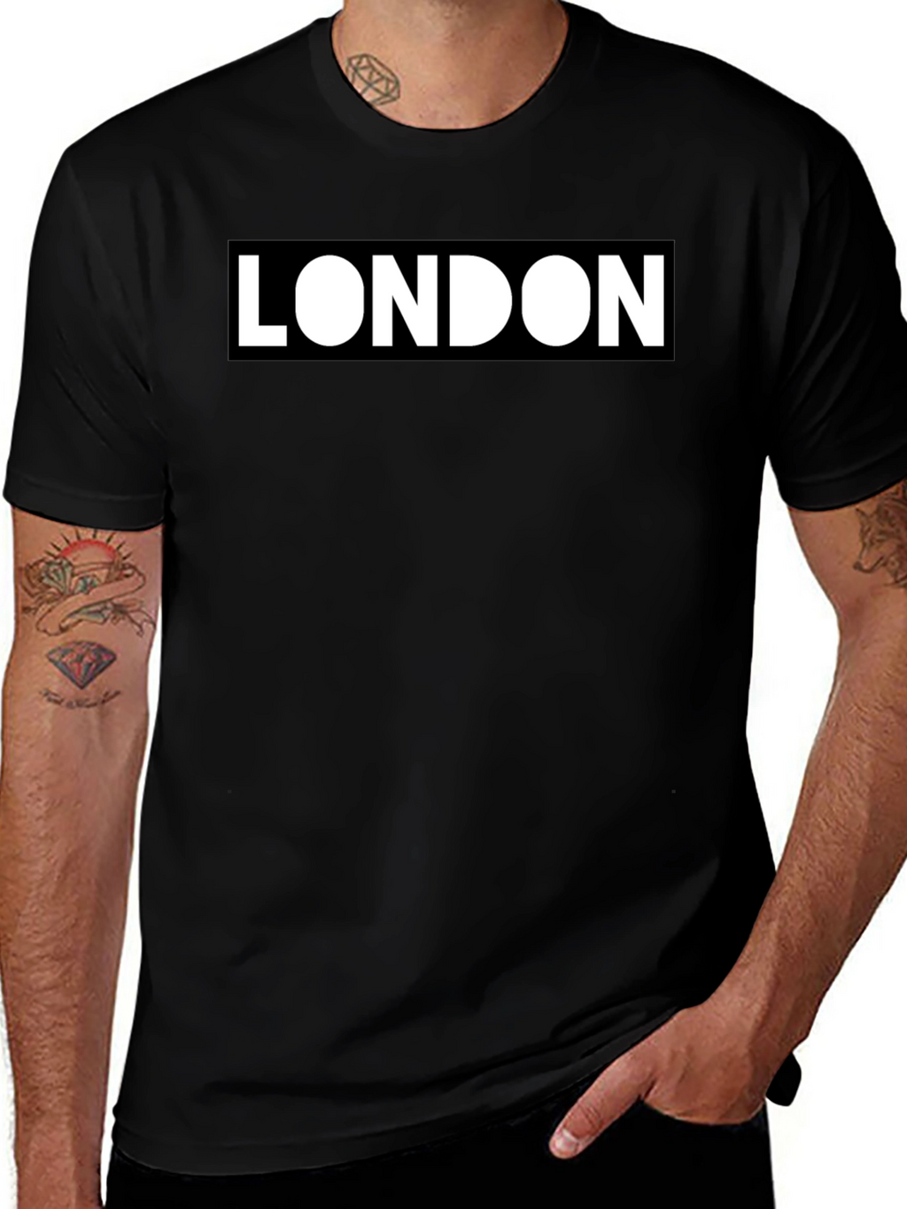 London Graphic Tee - Classic Black T-Shirt