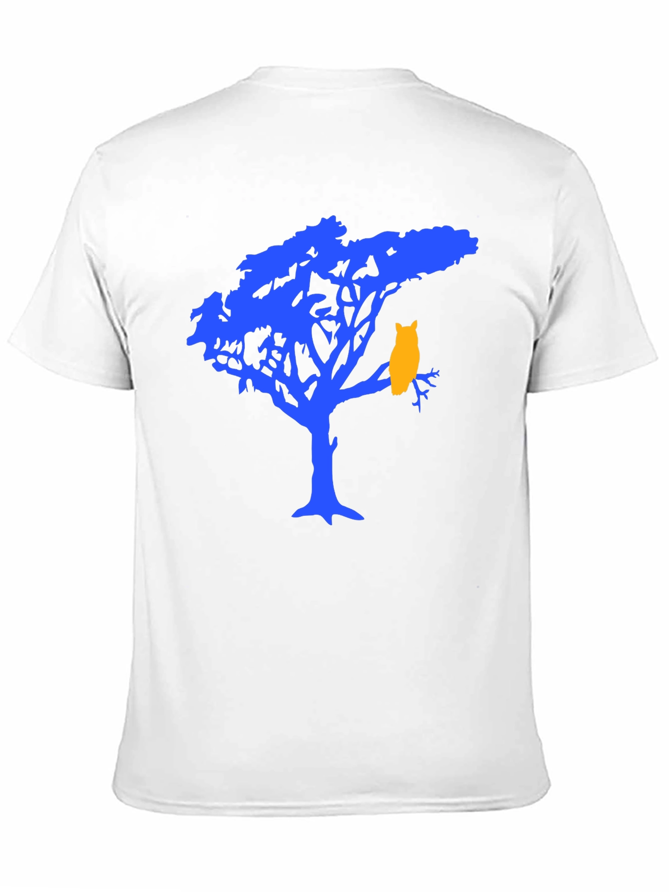 Nature Silhouette Graphic Tee - Black