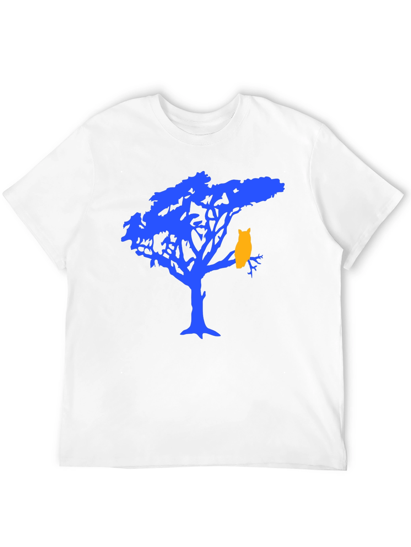 Nature Silhouette Graphic Tee - Black