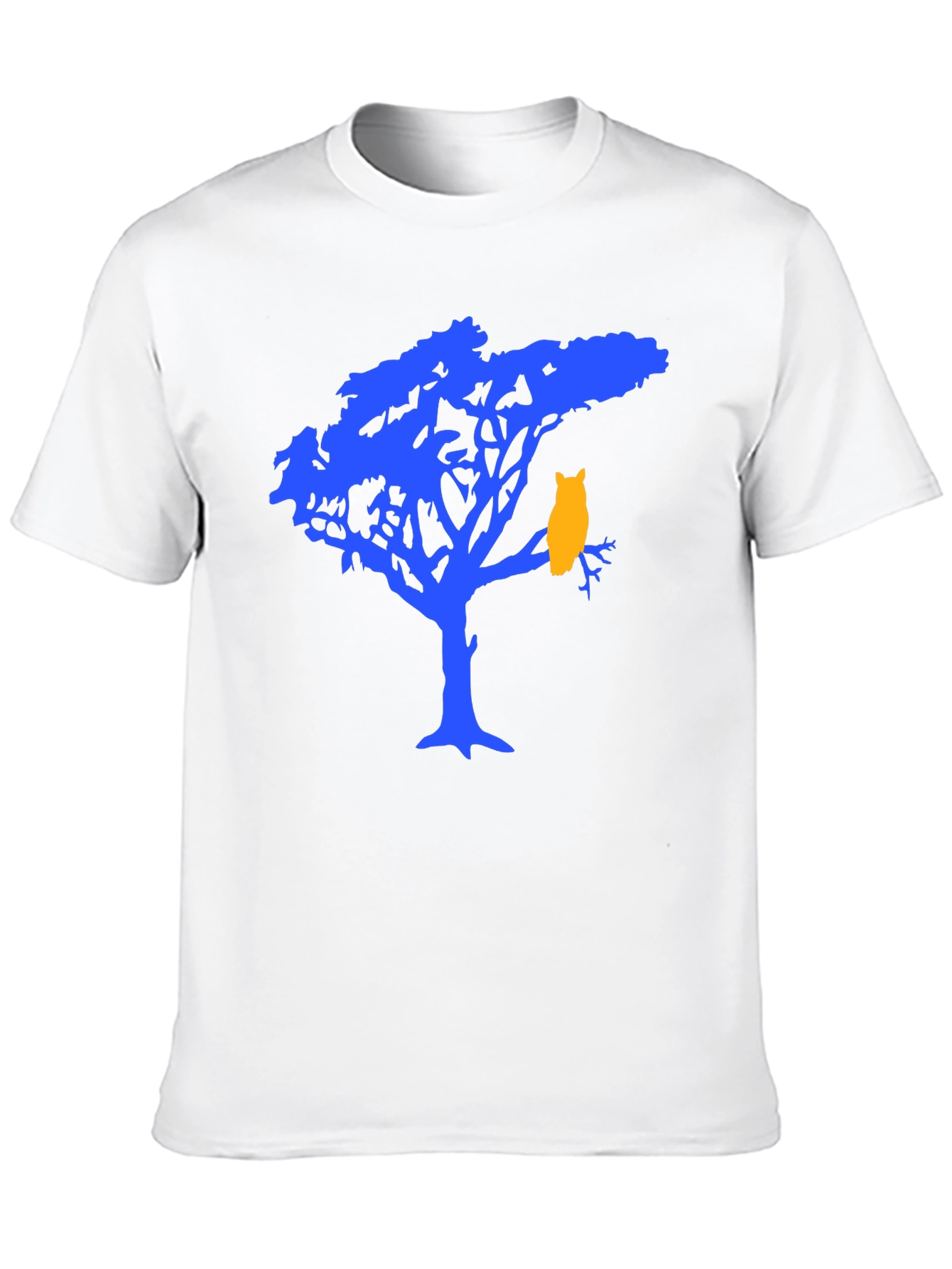 Nature Silhouette Graphic Tee - Black