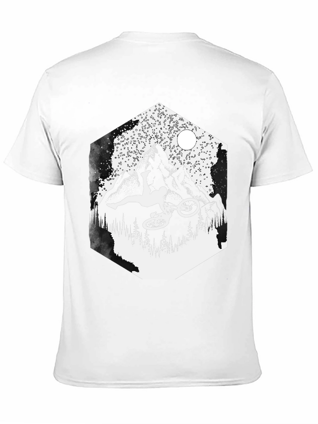 Mountain Bike Stunt Graphic T-Shirt