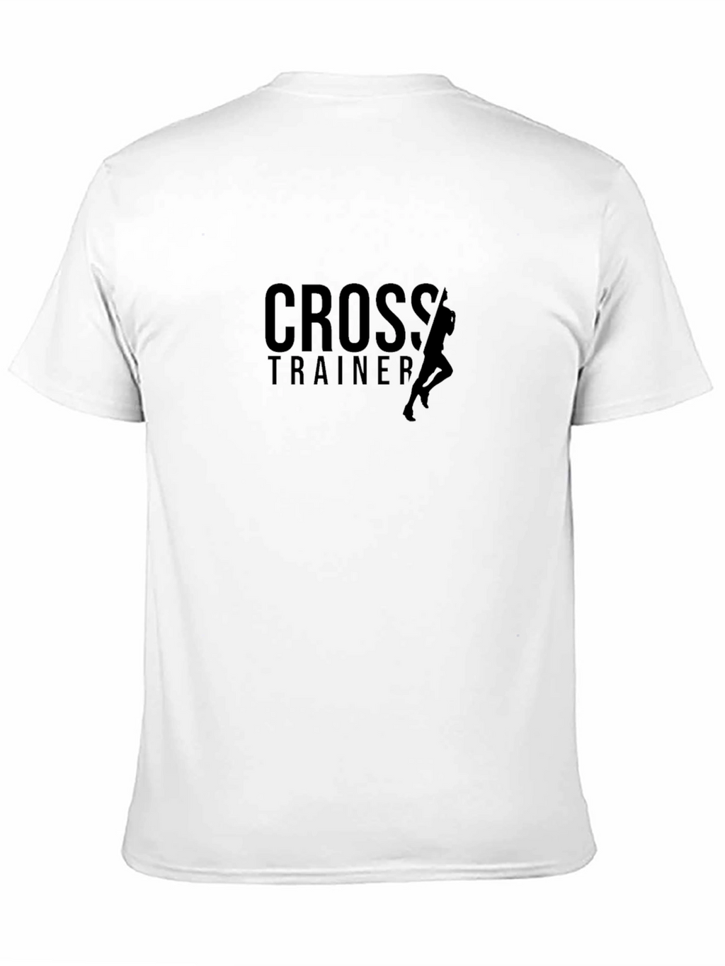 Cross Trainer Black Graphic Tee - Fitness Apparel