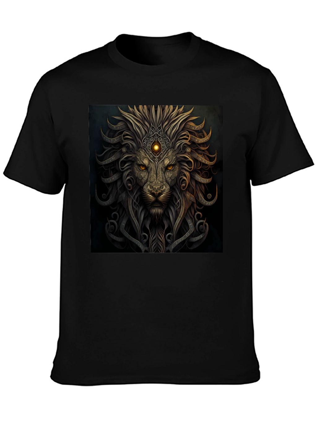 Lion King Graphic Black T-Shirt