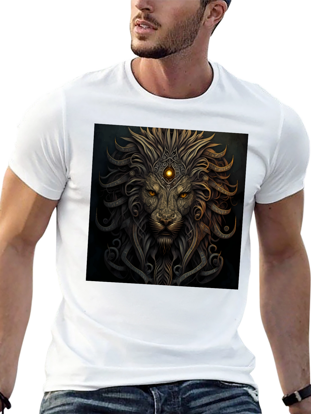 Lion King Graphic Black T-Shirt