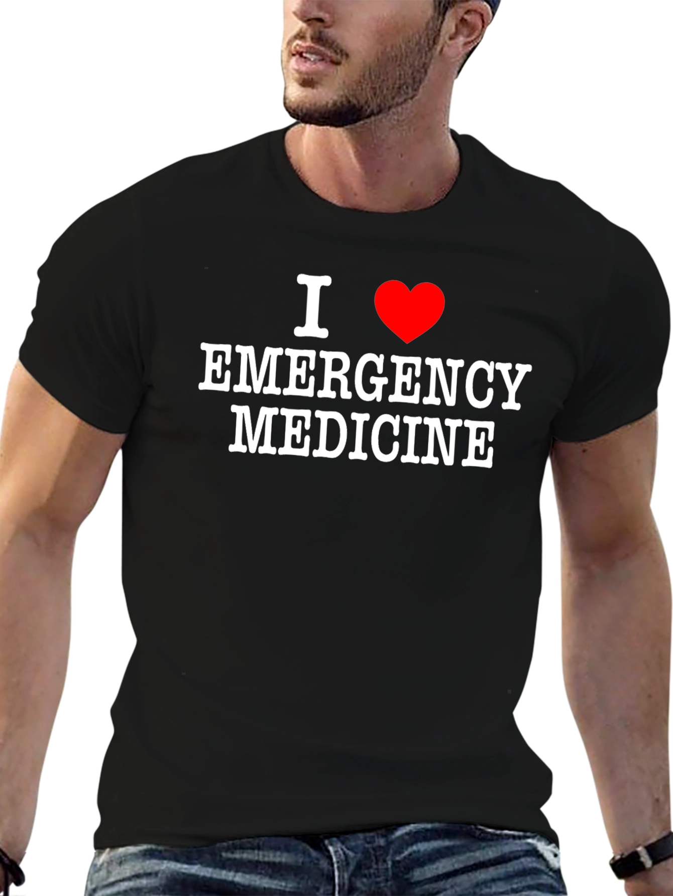 I Love Emergency Medicine Graphic T-Shirt