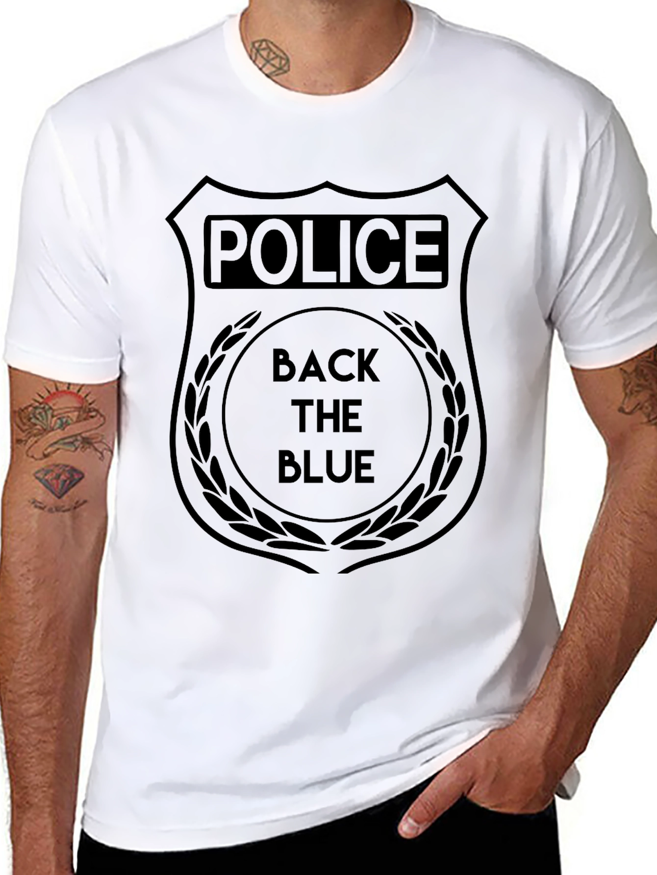 Back the Blue Police T-Shirt