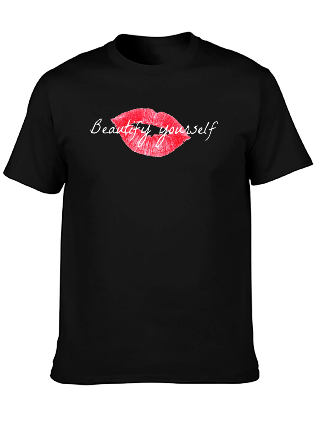 Beautify Yourself Graphic Tee - Classic Black T-Shirt