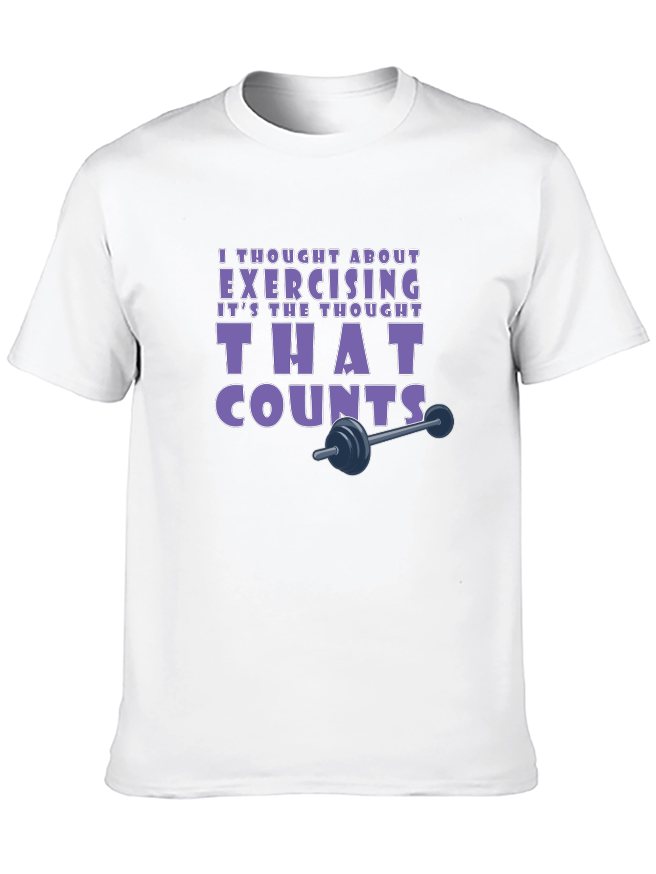 Exercise Thought Counts Tee