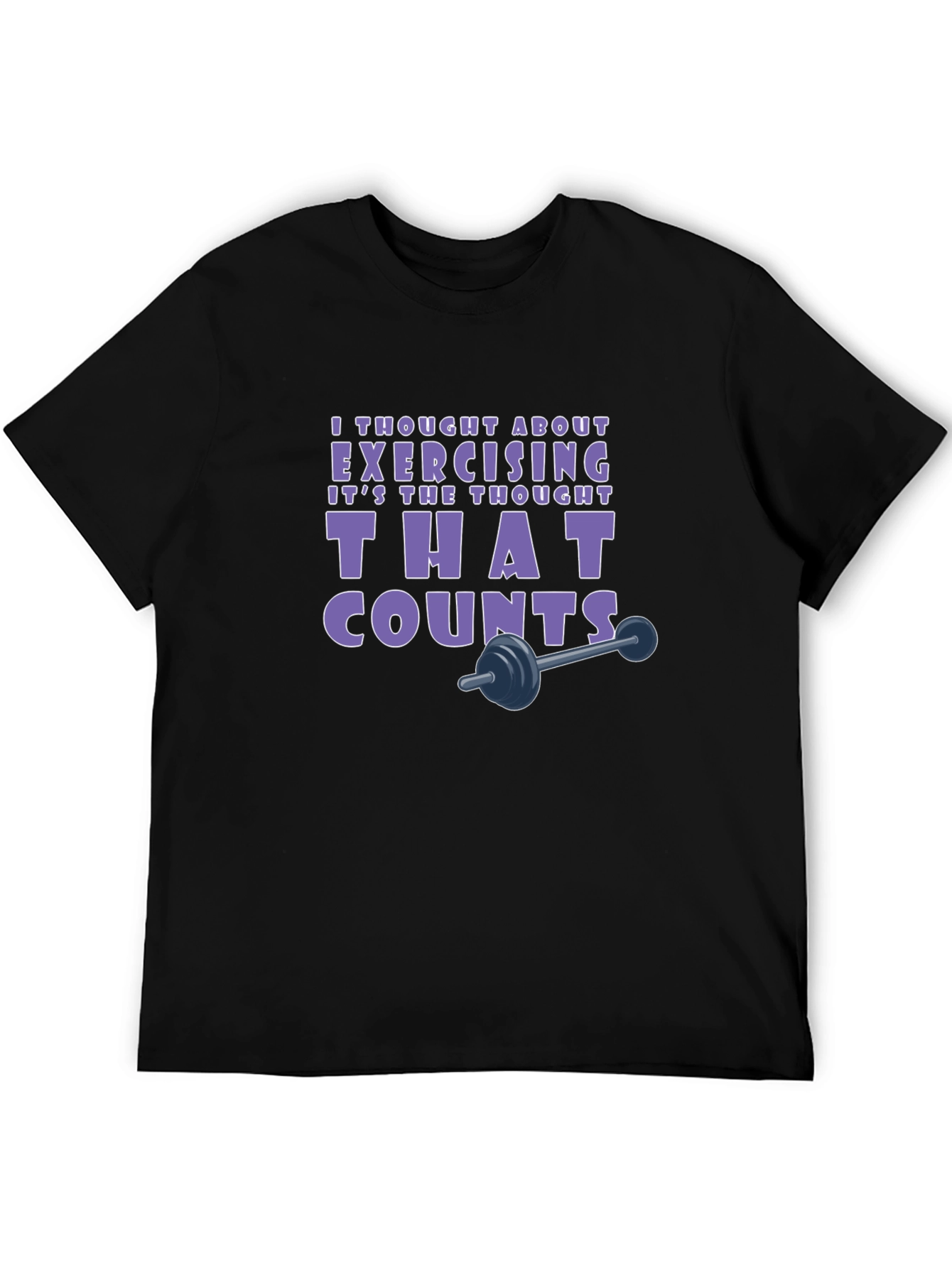 Exercise Thought Counts Tee