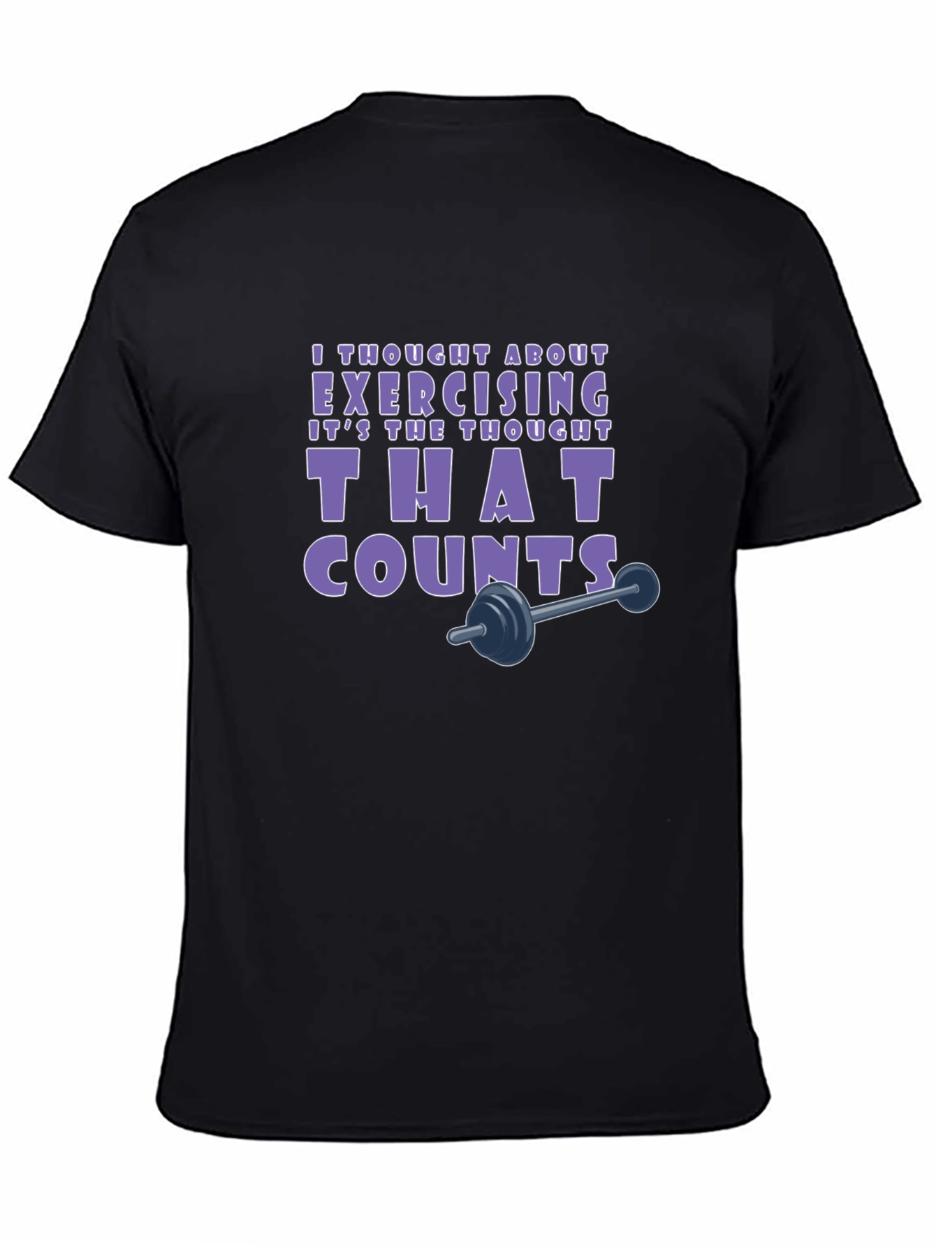 Exercise Thought Counts Tee