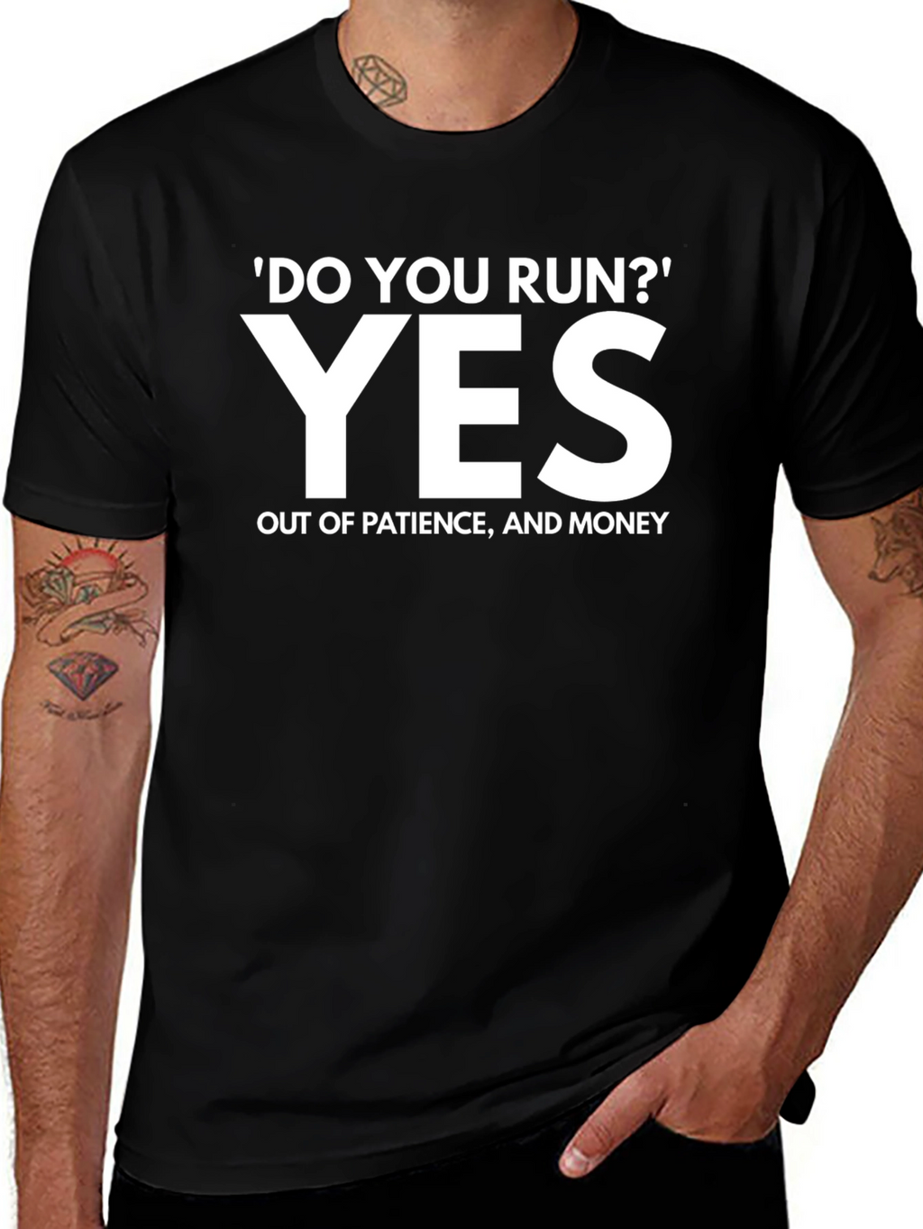 Funny Do You Run? T-Shirt