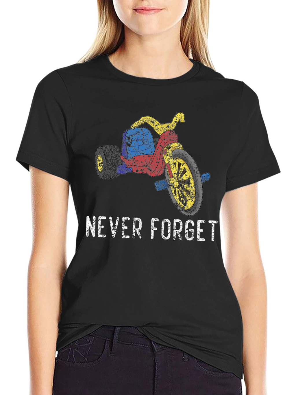 Retro Tricycle T-Shirt - Never Forget