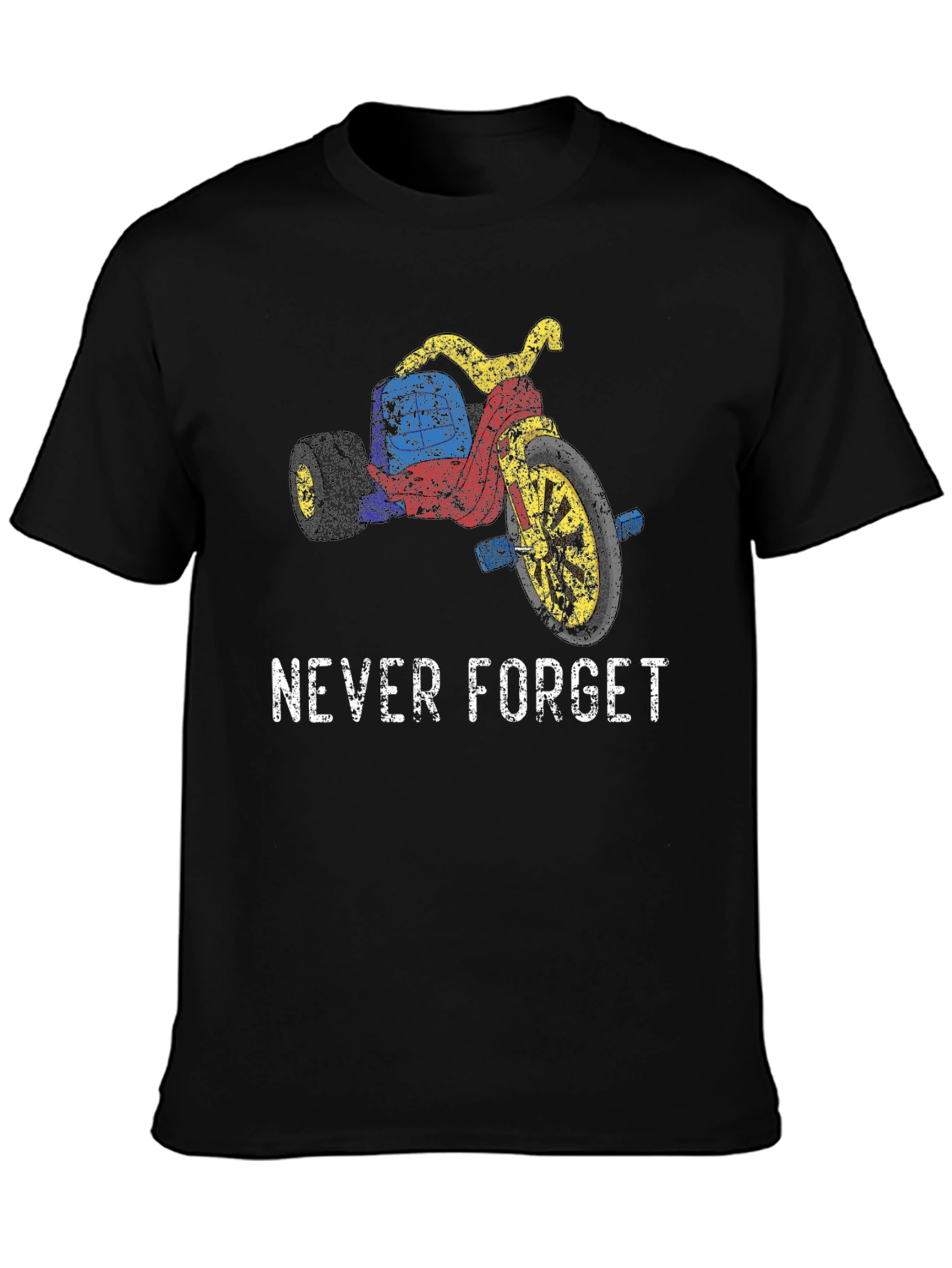 Retro Tricycle T-Shirt - Never Forget