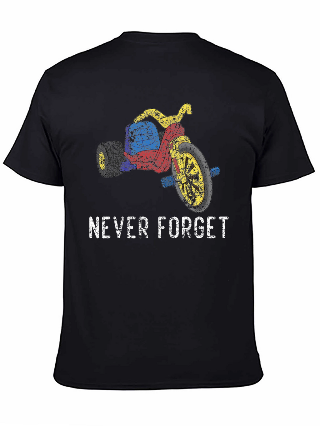 Retro Tricycle T-Shirt - Never Forget