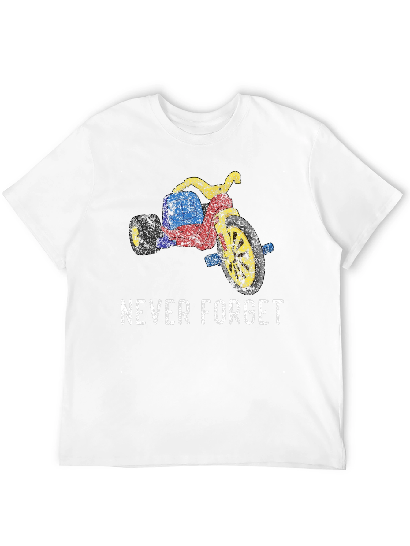 Retro Tricycle T-Shirt - Never Forget
