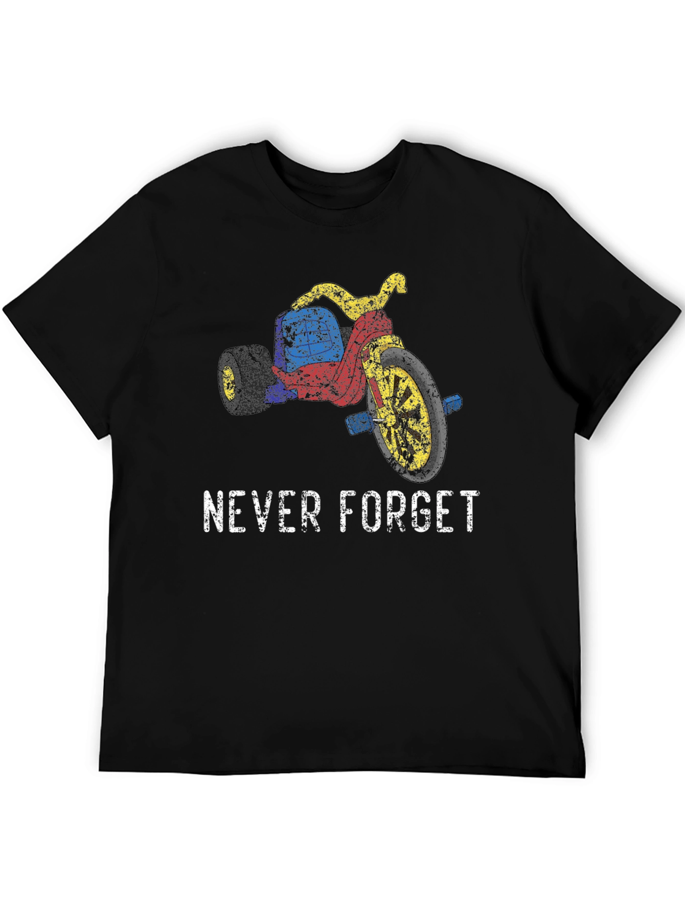 Retro Tricycle T-Shirt - Never Forget