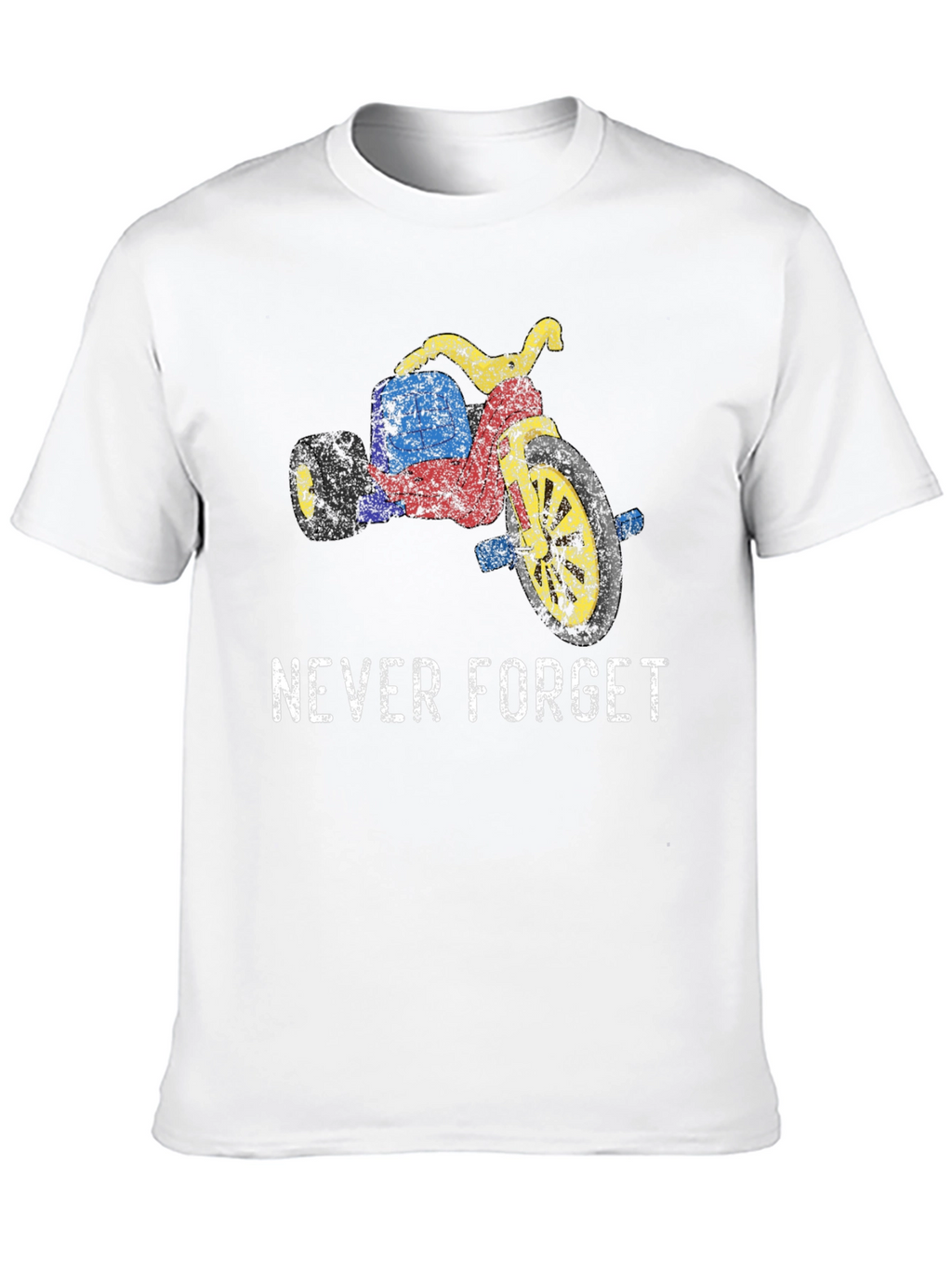 Retro Tricycle T-Shirt - Never Forget