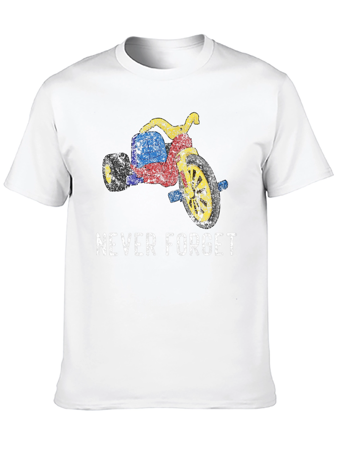 Retro Tricycle T-Shirt - Never Forget