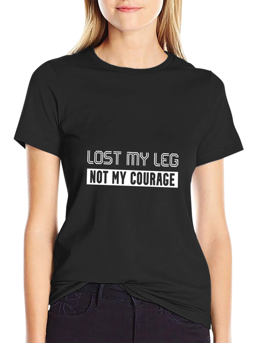 Lost My Leg Not My Courage T-Shirt