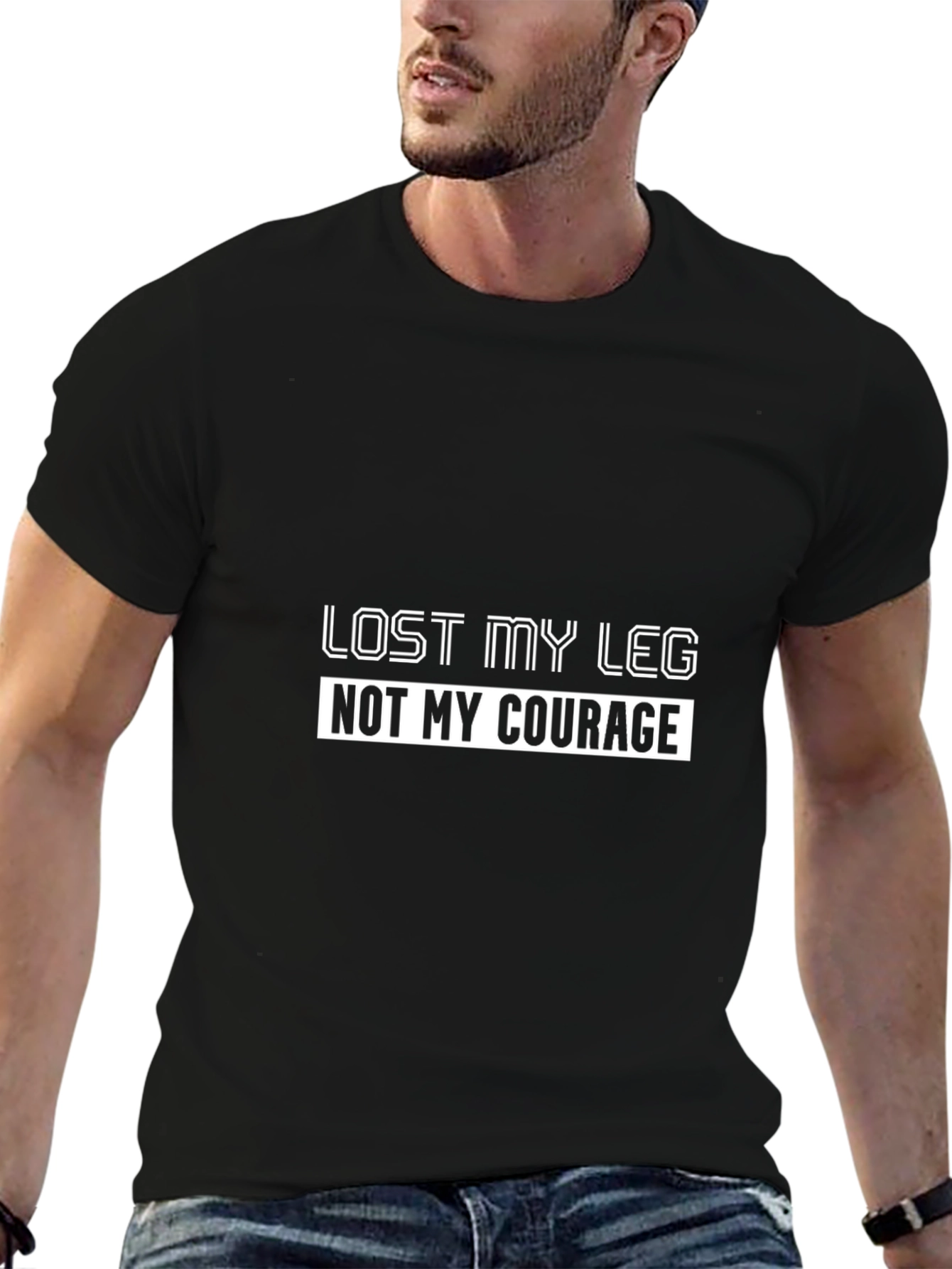 Lost My Leg Not My Courage T-Shirt