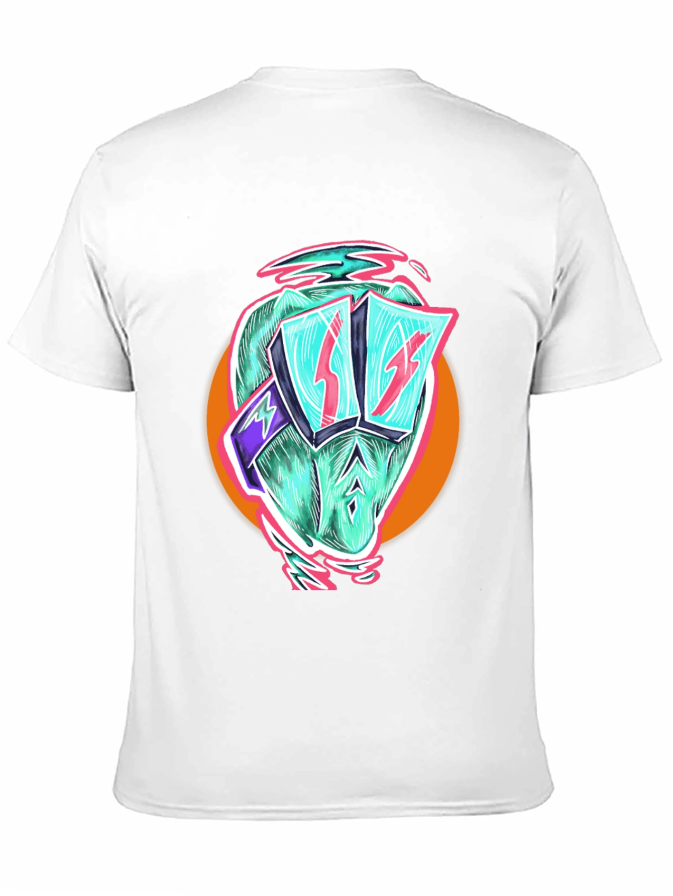 Cool Dino Black T-Shirt - Retro Cartoon Graphic
