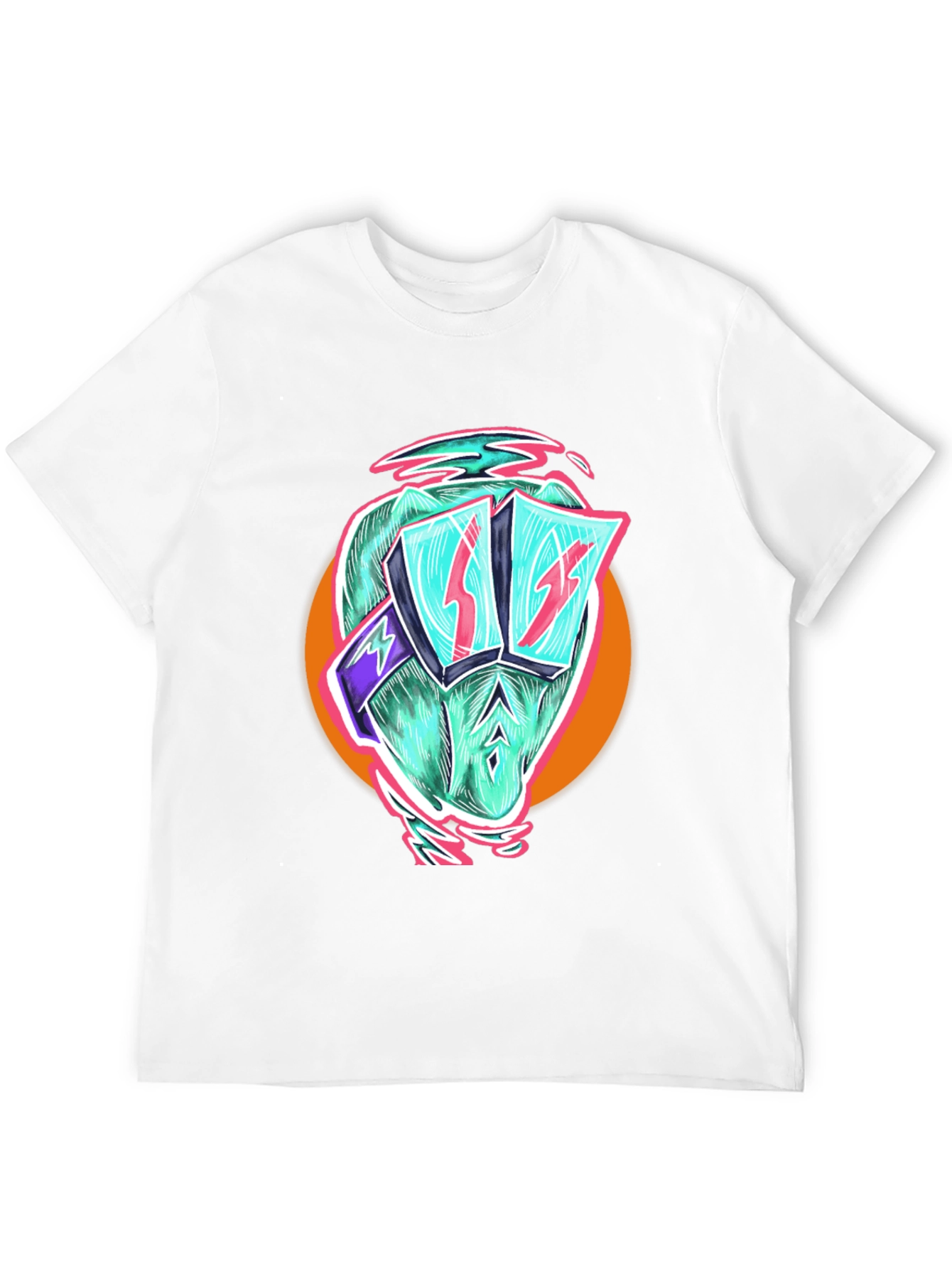 Cool Dino Black T-Shirt - Retro Cartoon Graphic