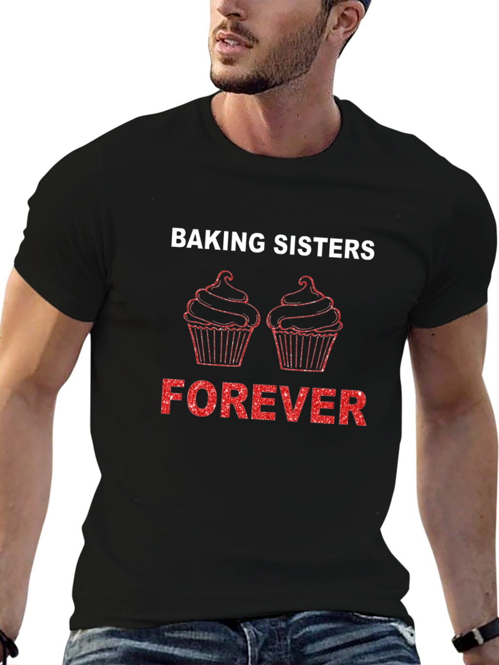 Baking Sisters Forever T-Shirt Cupcake Tee