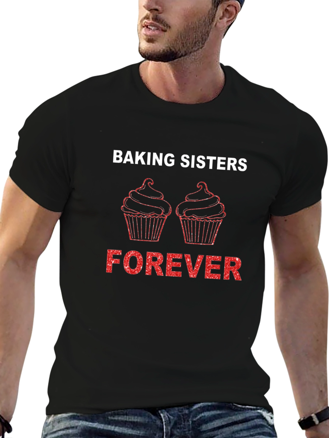Baking Sisters Forever T-Shirt Cupcake Tee