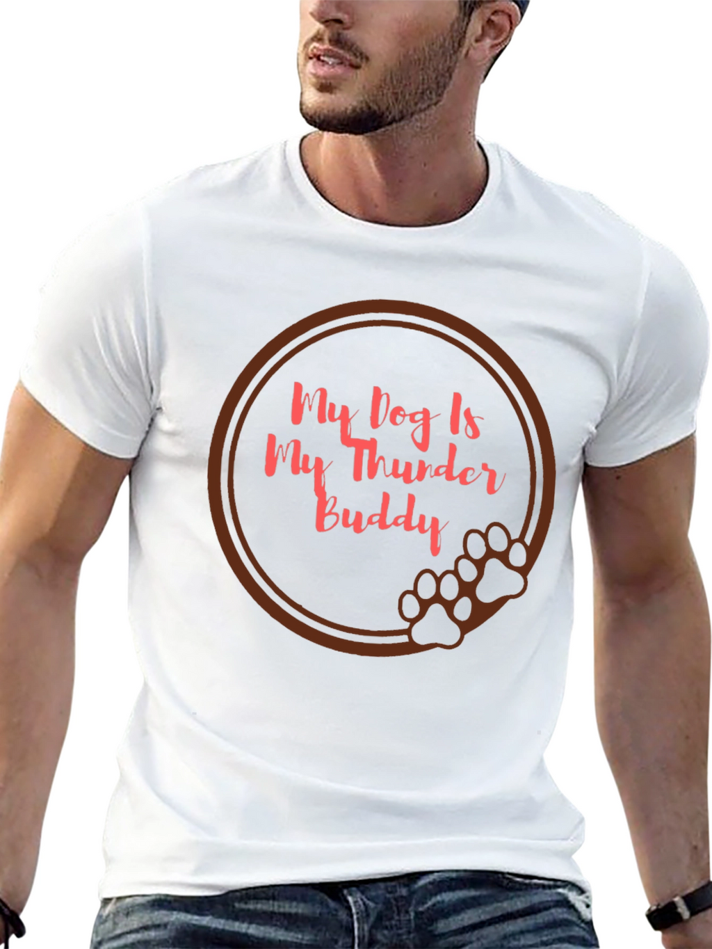 Dog Buddy Graphic Tee