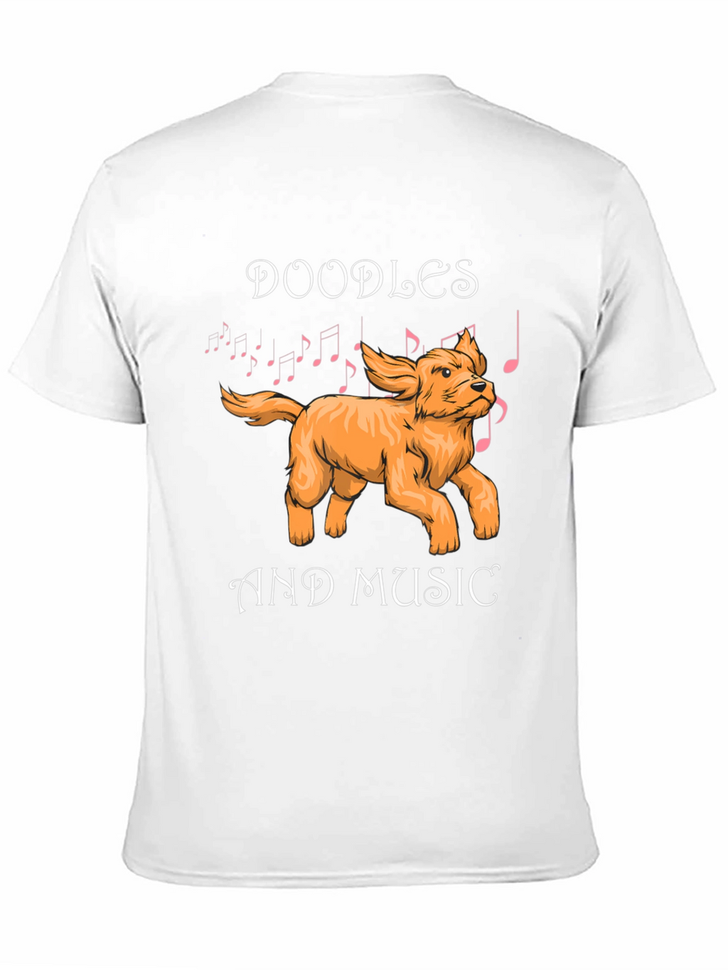 Doodles and Music Graphic T-Shirt