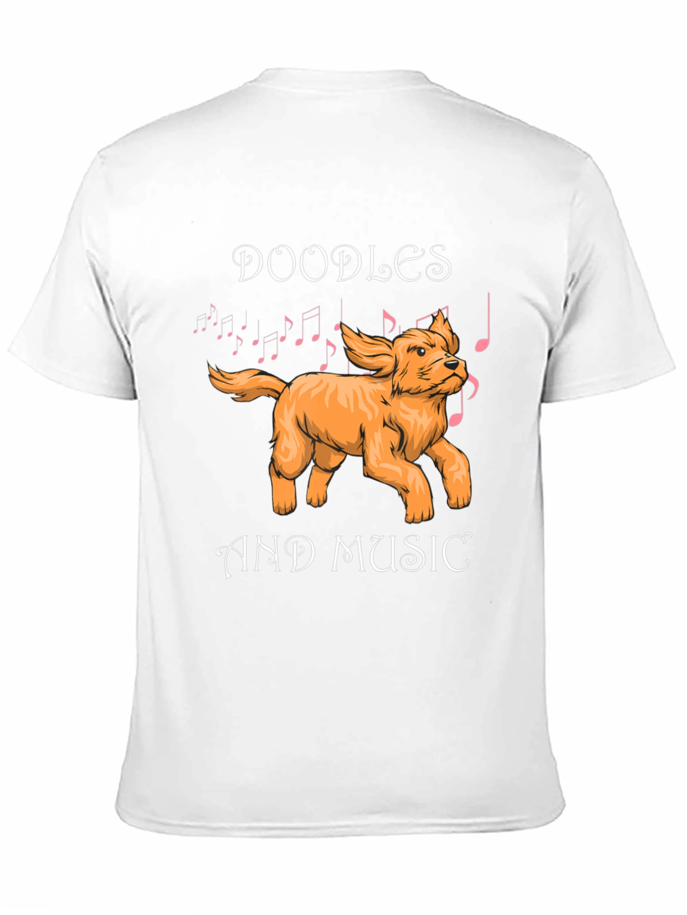 Doodles and Music Graphic T-Shirt