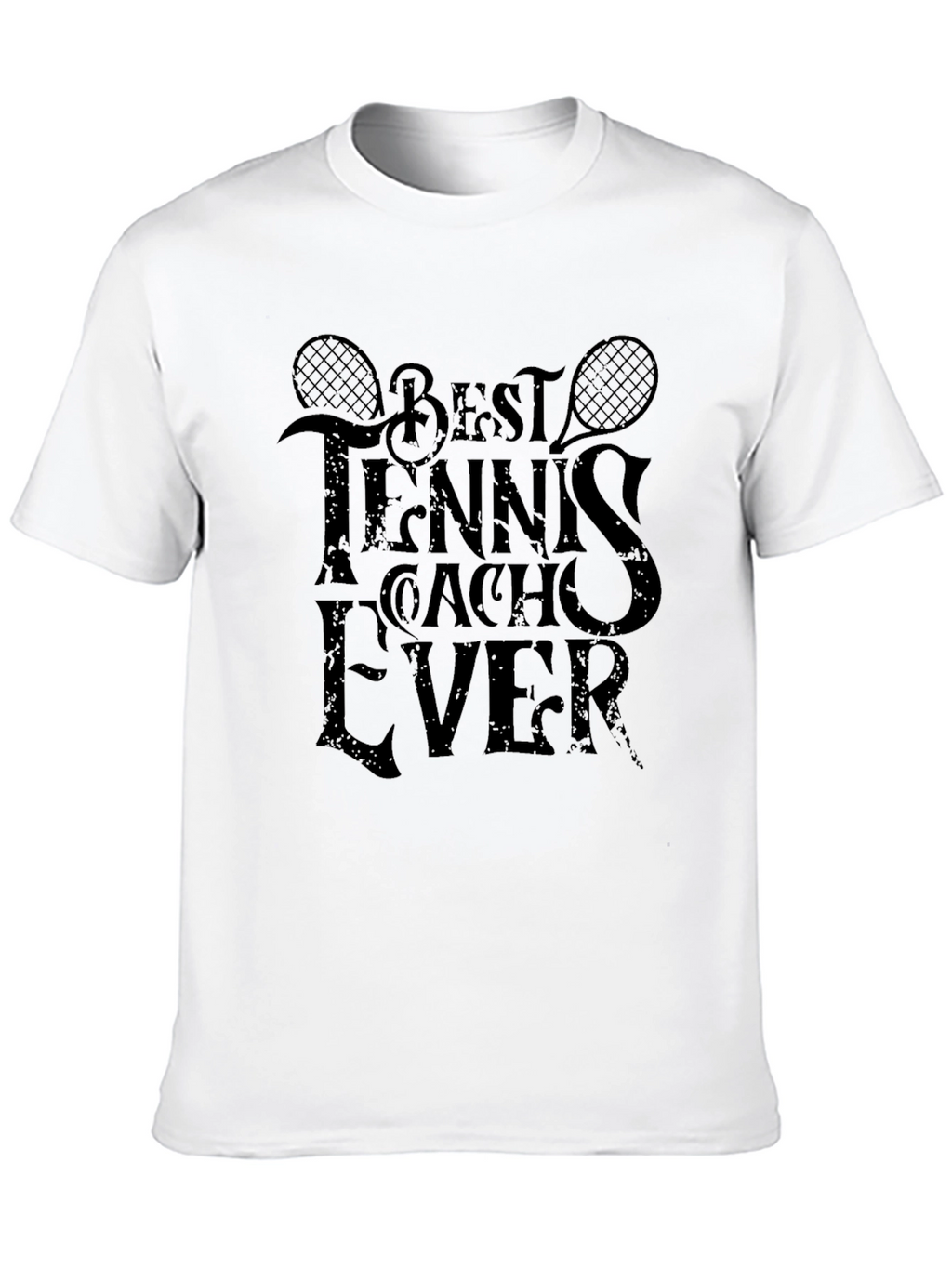 Best Tennis Coach Ever Graphic Tee