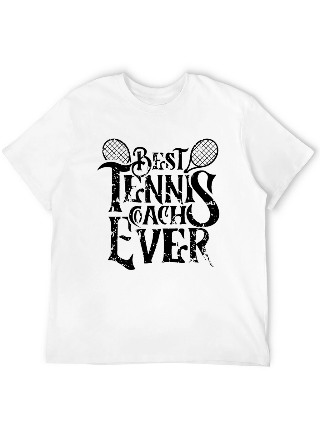 Best Tennis Coach Ever Graphic Tee