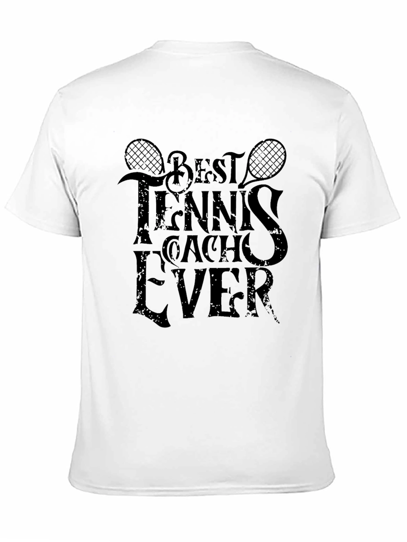 Best Tennis Coach Ever Graphic Tee