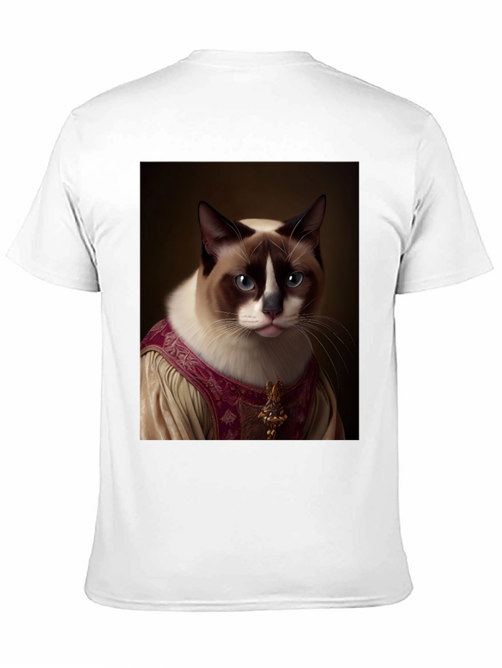 Regal Cat Portrait T-Shirt