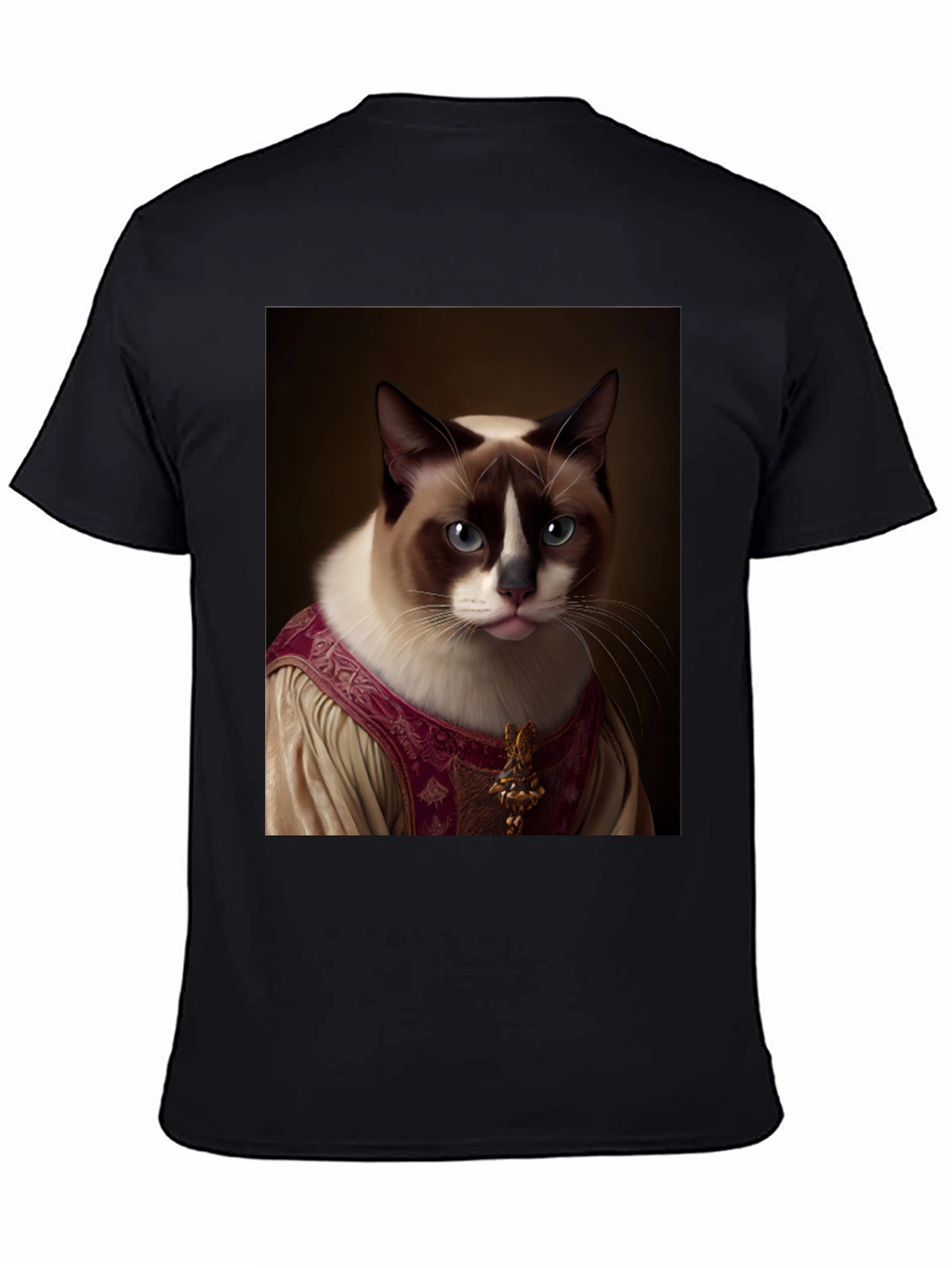 Regal Cat Portrait T-Shirt