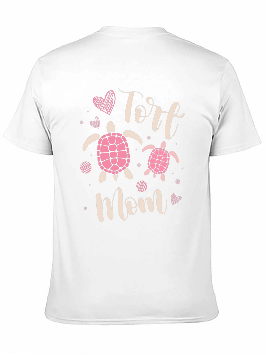 Tort Mom Graphic Tee - Cute Turtle Design