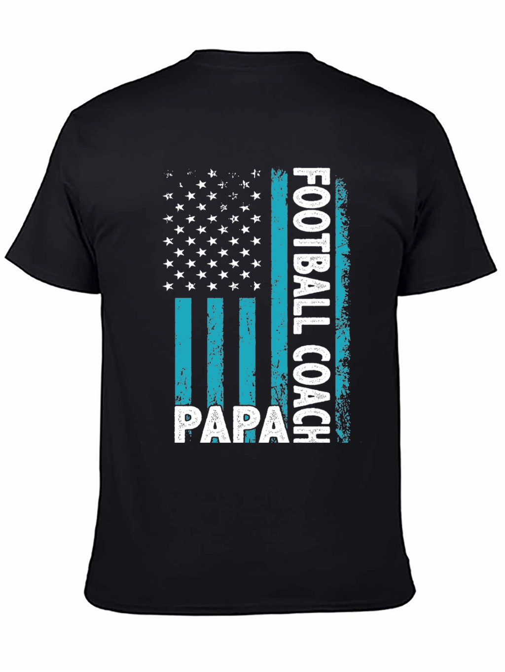 Football Coach Papa Graphic T-Shirt